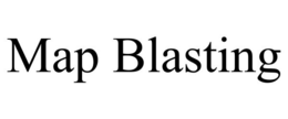 MAP BLASTING trademark