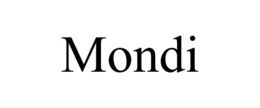 MONDI trademark