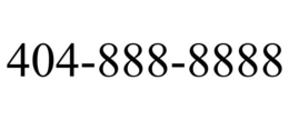 404-888-8888 trademark