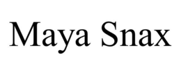 MAYA SNAX trademark