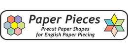 PAPER PIECES PRECUT PAPER SHAPES FOR ENGLISH PAPER PIECING trademark