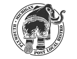 PLYMOUTH · MICHIGAN POST LOCAL BRISTO SINCE 1978 trademark