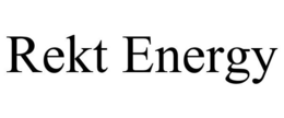 REKT ENERGY trademark
