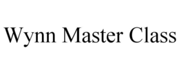 WYNN MASTER CLASS trademark