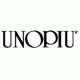 UNOPIU' trademark