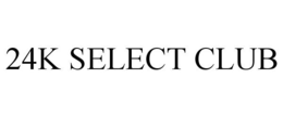 24K SELECT CLUB trademark