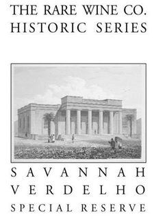 THE RARE WINE CO. HISTORIC SERIES SAVANNAH VERDELHO SPECIAL RESERVE trademark