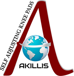 A AKILLIS SELF ADJUSTING KNEE PADS trademark
