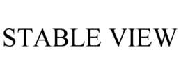 STABLE VIEW trademark