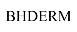 BHDERM trademark