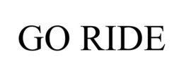 GO RIDE trademark