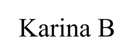 KARINA B trademark