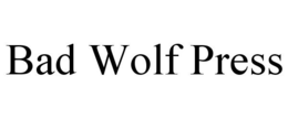 BAD WOLF PRESS trademark