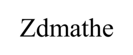 ZDMATHE trademark