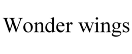 WONDER WINGS trademark