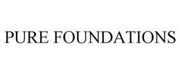 PURE FOUNDATIONS trademark