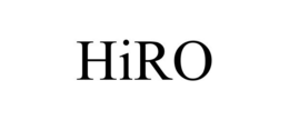HIRO trademark