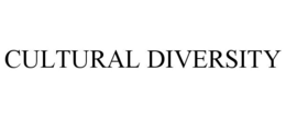 CULTURAL DIVERSITY trademark