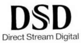 DSD DIRECT STREAM DIGITAL trademark