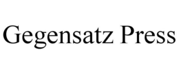 GEGENSATZ PRESS trademark