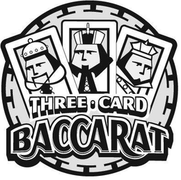 THREE · CARD BACCARAT trademark