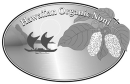 HAWAIIAN ORGANIC NONI trademark