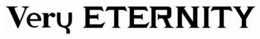 VERU ETERNITY trademark