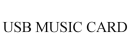 USB MUSIC CARD trademark