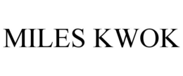 MILES KWOK trademark