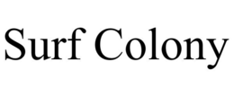 SURF COLONY trademark