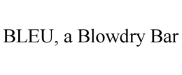 BLEU, A BLOWDRY BAR trademark