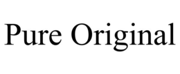 PURE ORIGINAL trademark