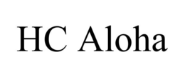 HC ALOHA trademark