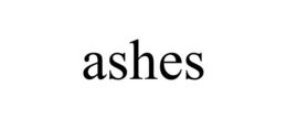 ASHES trademark
