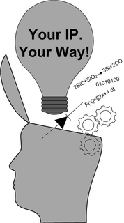 YOUR IP. YOUR WAY! 2SIC+SIO2 3SI+2CO 01010100 F(X)=§2X+4DT trademark