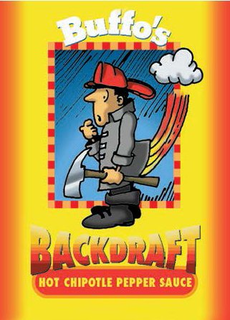 BUFFO'S BACKDRAFT HOT CHIPOTLE PEPPER SAUCE trademark