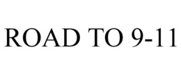 ROAD TO 9/11 trademark