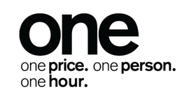 ONE ONE PRICE. ONE PERSON. ONE HOUR. trademark
