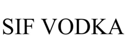 SIF VODKA trademark