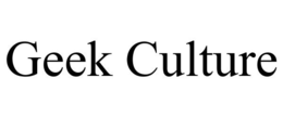 GEEK CULTURE trademark