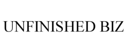 UNFINISHED BIZ trademark