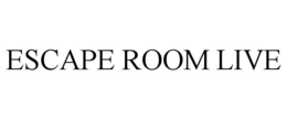 ESCAPE ROOM LIVE trademark