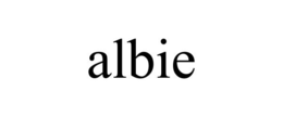 ALBIE trademark