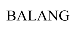 BALANG trademark