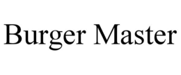 BURGER MASTER trademark