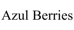 AZUL BERRIES trademark