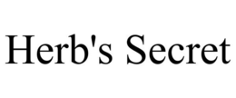HERB'S SECRET trademark