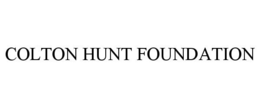 COLTON HUNT FOUNDATION trademark