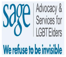 SAGE ADVOCACY & SERVICES FOR LGBTQ ELDERS WE REFUSE TOBE INVISIBLE trademark
