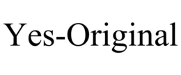 YES-ORIGINAL trademark
